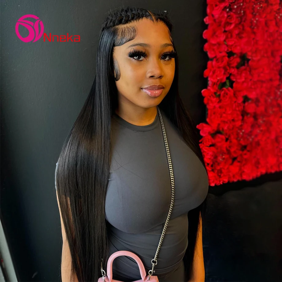 30 40 Inch Straight Lace Front Wigs Human Hair 13x6 Hd Lace Frontal Wig 13x4 Bone Straight Human Hair Wigs For Black Women Remy