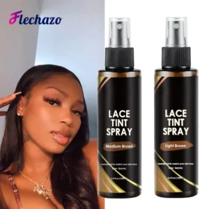 100ml High Quality Lace Tint Spray Waterproof Brown Natural Wigs Frontal Lace Tint For Different Skin Types Hair Color Dye