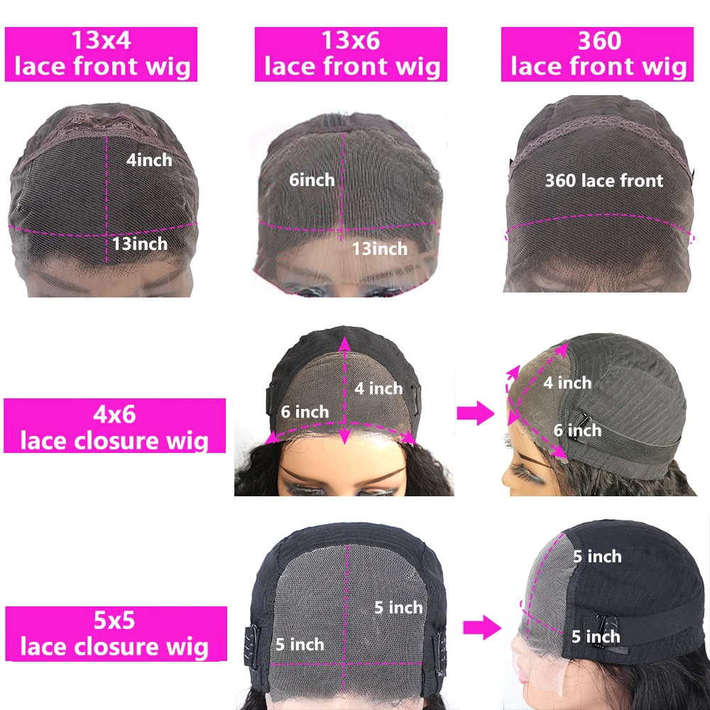 30 Inch 13x4 Transparent Lace Front Human Hair Wigs Brazilian Straight Glueless 360 Human Hair Lace Frontal Wig for Black Women - Image 6