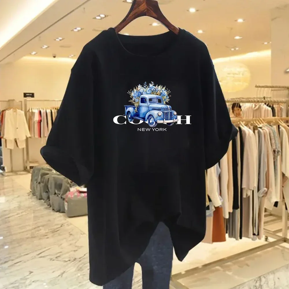 Men's and Women's Short Sleeve Pure Cotton Sports Luxury T-shirt Pure Cotton Printed Harajuku Brand All-match Summer 2025 - Image 2