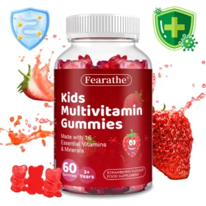 Multivitamin Gummies for Kids 3+ - 16 Essential Vitamins and Minerals Including Vitamin C, A, D & Zinc - Immune Support Gummies