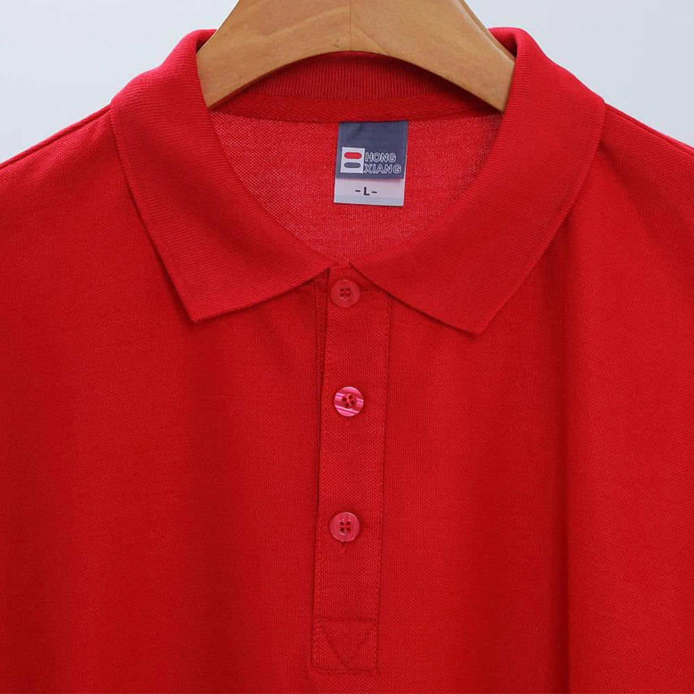 Blank White Men Polo T Shirt Short Sleeve Casual Collar Shirts Plain Black Tshirt Summer Clothes For Men Camisas Polos De Hombre - Image 3