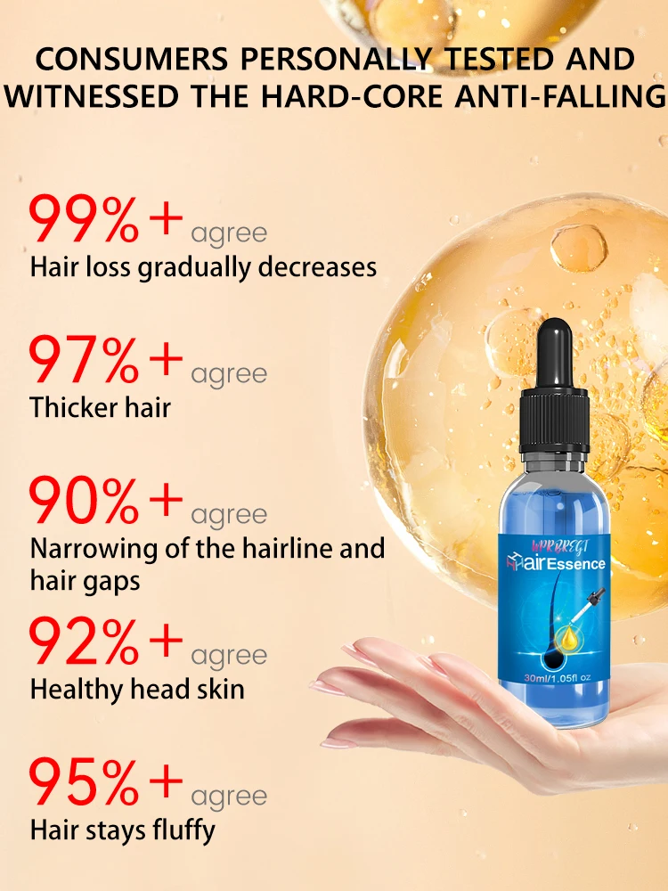 Hair growth essential oil, effectively repair baldness and hair loss, new hair growth - Image 5