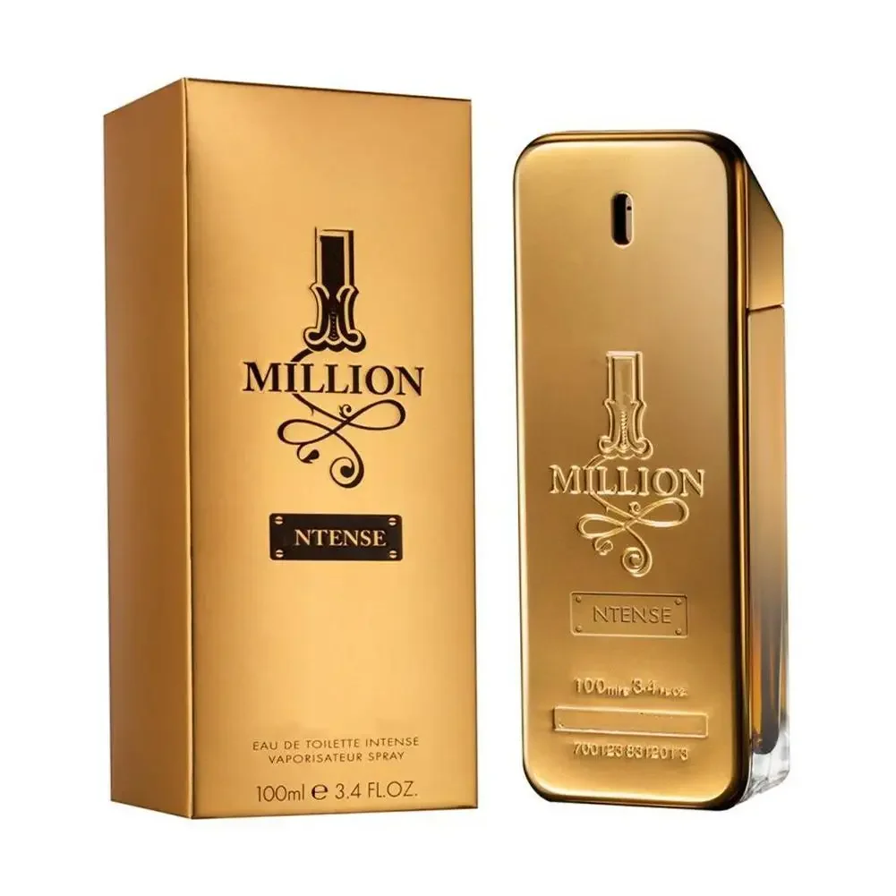 100ml Perfume Golden Million Gold Brick Extrait - Men's Long-Lasting Woody Perfume Men's Perfume Pray Fragrance