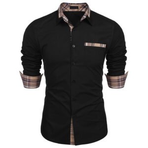 Men's Long-sleeved Autumn And Winter Clothing Shirt
