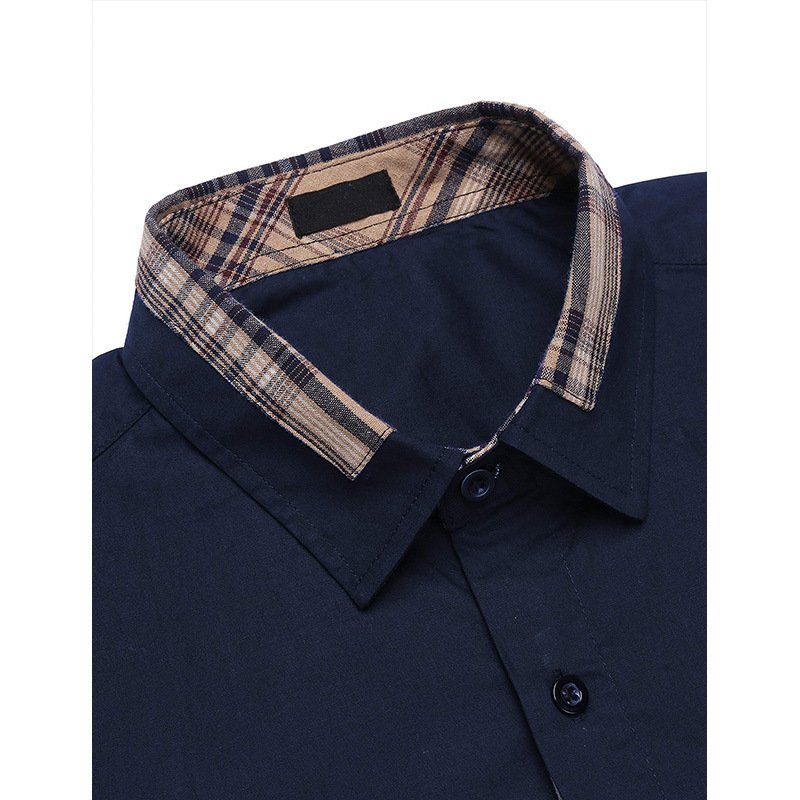 Men's Long-sleeved Autumn And Winter Clothing Shirt - Image 8