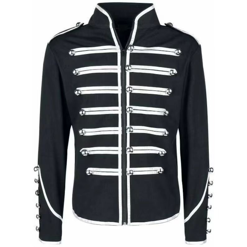 Men's Medieval Gothic Vintage Coat - Image 4